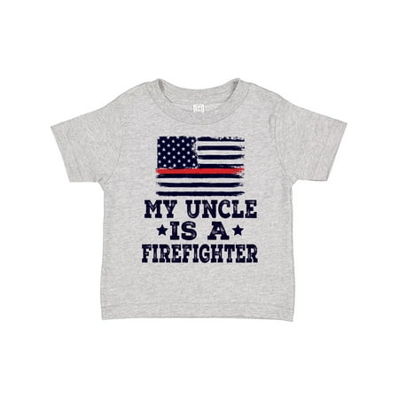 

Inktastic Firefighter Uncle Fireman Nephew Boys or Girls Toddler T-Shirt