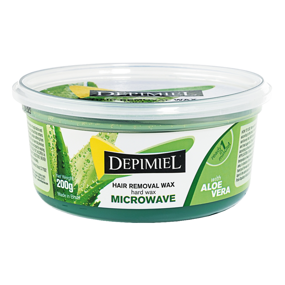 Depimiel Aloe Vera Hard Wax Microwave Wax 200g 7oz