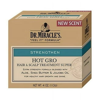 Dr. Miracles Temple and Nape Gro Balm - 4 oz Treatment for Healthy