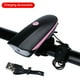 thumbnail image 5 of Luz LED con claxon de 120dB - Faro recargable por USB, 5 modos, impermeable IP44, fácil instalación para bicicletas de carretera - Negro, Rosa, Rojo, Azul, Verde, Naranja, 5 of 6