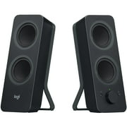 Logitech Z207 2.0 Stereo Computer Speakers, Black