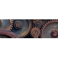 thumbnail image 2 of Norm Stelfox 14x7 Gold Ornate Wood Framed with Double Matting Museum Art Print Titled - The Long Grind, 2 of 4