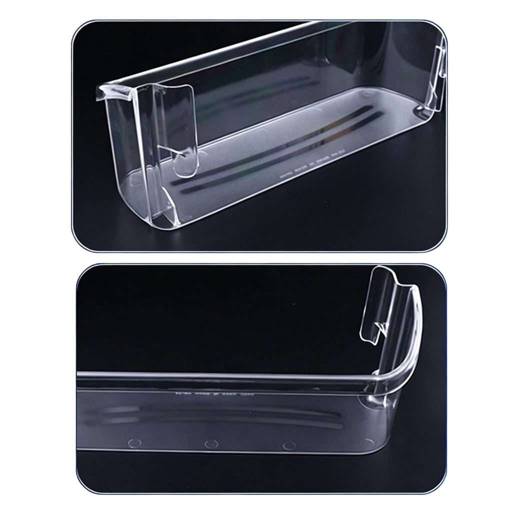 Multipurpose Replacement Fridge Door Rack Door Shelf Clear Storage Bin Texture for Specific Refrigerators