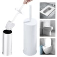thumbnail image 3 of Soporte Cepillo para El Inodoro Con Piso Aprendible () Blanco, 3 of 9