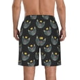thumbnail image 3 of Naloa Faces Of The Cat Men's Beach Shorts, Surfing shorts, Swim trunks, Quick Dry Swim Trunks for Surfing Beach Fun - Small, 3 of 9
