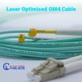 thumbnail image 4 of NewYork Cables Fiber Patch | LC to LC OM4 Duplex 50/125 | 5M (16.4ft) 40Gb Multimode Optic Cable, 4 of 6