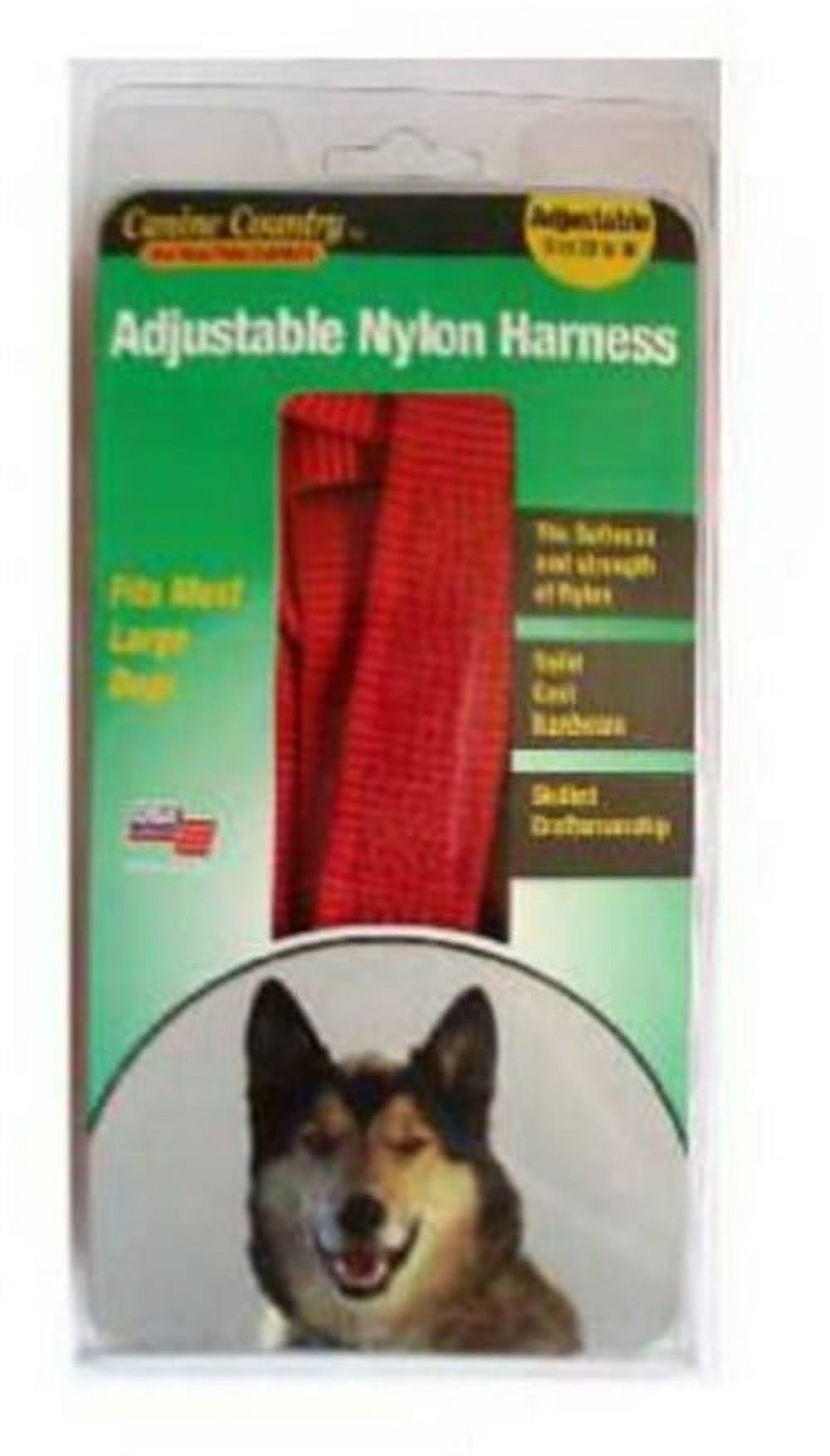 Westminster Pet Products Ruffin' It Step-In Dog Harness - Adjustable Nylon - 28-36 In, Assorted