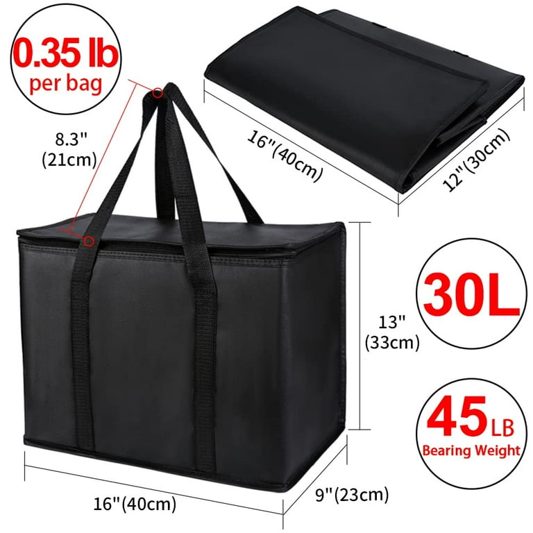 Large Deluxe PEVA Insulated Bag (20x20x10)