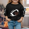 thumbnail image 2 of Zwiiyzr 1-12Y Pullover Sweatshirts for Kids Baby Girl Boy Crewneck Long Sleeve Pullover Graphic Baby Clothes Black, 2 of 4