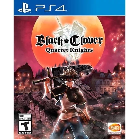 Black Clover Quartet Knights (PS4 Playstation 4) Brand New