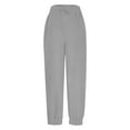 thumbnail image 5 of Tejiojio Women Sports Pants Trousers Jogging Sweatpants Jogger Pants, 5 of 6