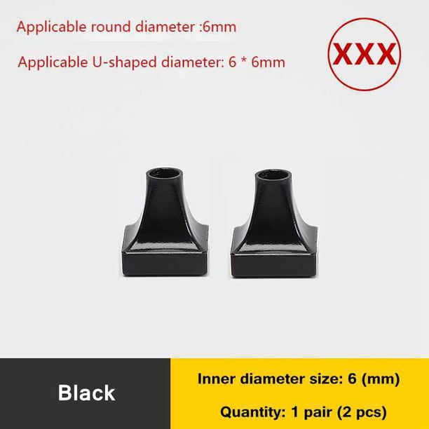 uds., cubiertas para zapatos de tacón alto para mujer, Material cuadrado de TPU/PVC, protector de talón de amortiguación suave, silenciador, protector de talón antideslizante, Francia Gao Jinjia LED