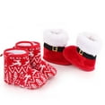 thumbnail image 4 of Baby Prewalker Shoes Creative Cute Baby Slippers Infant Snow Boots for Xmas, 4 of 10