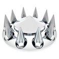 thumbnail image 1 of United Pacific 33 mm Thread-On Pointed Front Axle Cover Set - Spike Nut Cover, 1 of 4