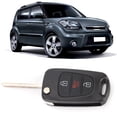 thumbnail image 2 of Funda de carcasa de mando a distancia de 3 botones, funda de carcasa de mando a distancia de coche con 3 botones, ajuste negro para Kia Soul 2012 2013 Unbranded 1610190029511, 2 of 7