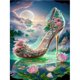 thumbnail image 1 of Fantasy High-Heeled Landscape Diamond Painting New 2023 DIY Mosaic Diamond Embroidery Dream Princess Shoes 5D Cross Stitch S468round 80x100cm Gao Jinjia LED, 1 of 2