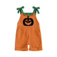 thumbnail image 7 of Shadoumai Halloween Jumpsuit Pumpkin Face Straps Romper For Kids, Comfortable Casual Jumpsuit For Girls Daily Play Outfit Jumpsuit, 7 of 7