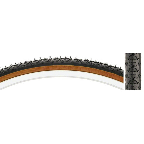 Kenda Kross Cyclo Tire - 700 x 35, Clincher, Wire, Black/Mocha, 60tpi