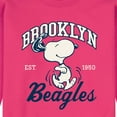 thumbnail image 2 of Peanuts - Brooklyn Beagles - Men's Crew Neck Fleece Pullover, 2 of 5