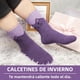 thumbnail image 5 of 5 Pares Calcetines de Lana para Mujer, Gruesos y Cálidos para Invierno, Super Cómodos, Diseño Punto Vintage, Calcetines algodon mujer Gran Regalo para Mujer, 5 of 5