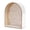 B, variant on Wooden Arch Shaped Wedding Blessing Card Holder for Ceremony Reception Table Decor Rustic Keepsake Box for Wishes Messages Memorable Gift in B Color