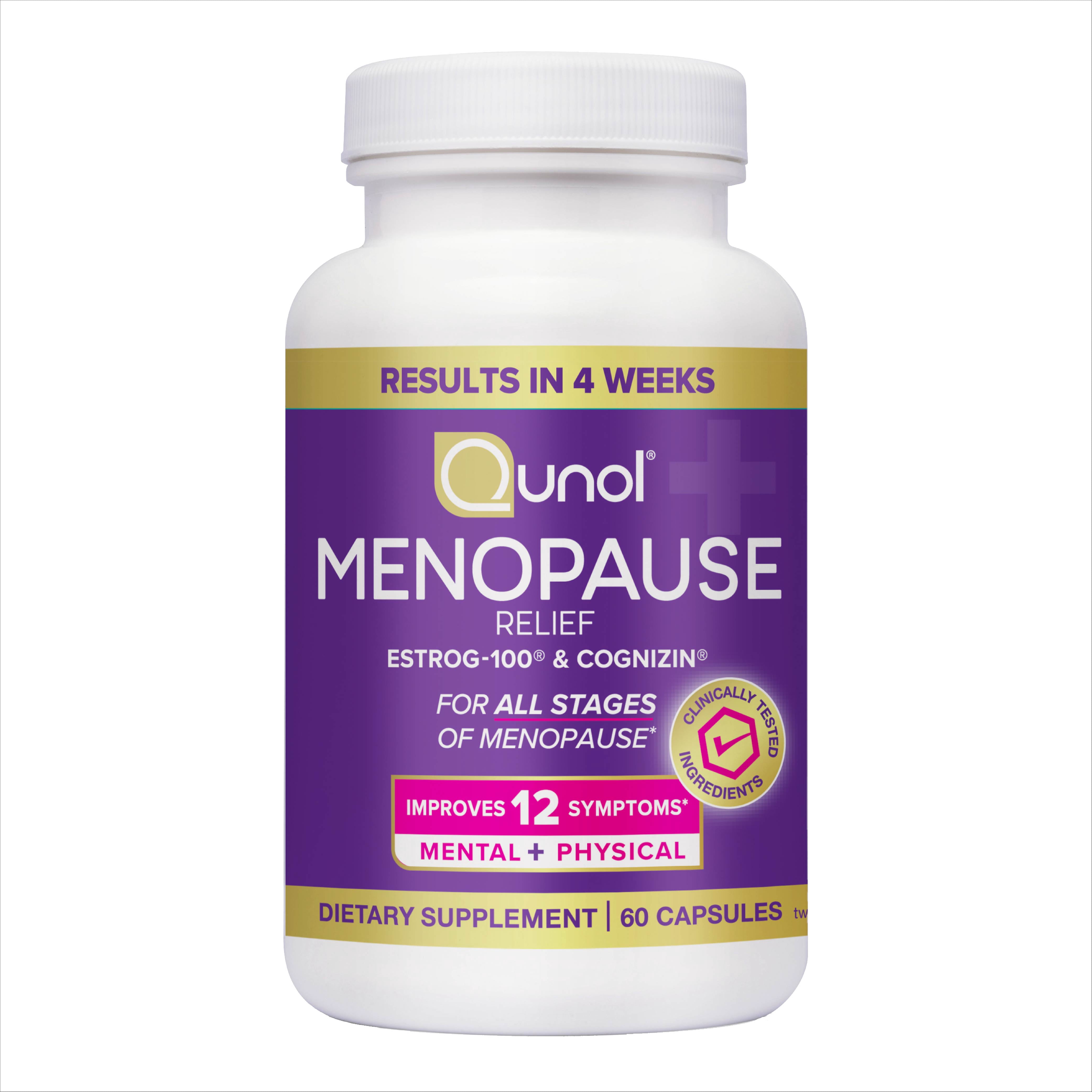 Qunol Menopause Relief Capsules 60ct