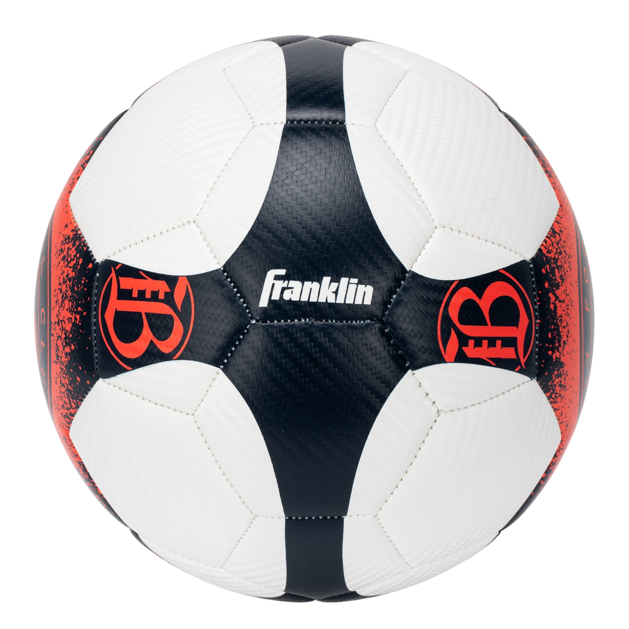 Franklin Sports NWSL Bay FC Soccer Ball - Official Size 5 Soccer Ball - Regulation Size + Weight Soccer Ball for Kids + Adults - Boys + Girls Soccer Ball - Air Pump Included