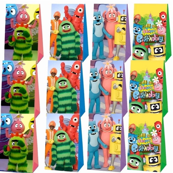 Yo Gabba Gabba Goodie Bags Party Favor Candy Decorations Treat Supplies Birthday