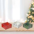 thumbnail image 2 of Caisse En Bois Découpée En Forme De Flocon De Neige (Assortiment) - Lot De 3, 2 of 3