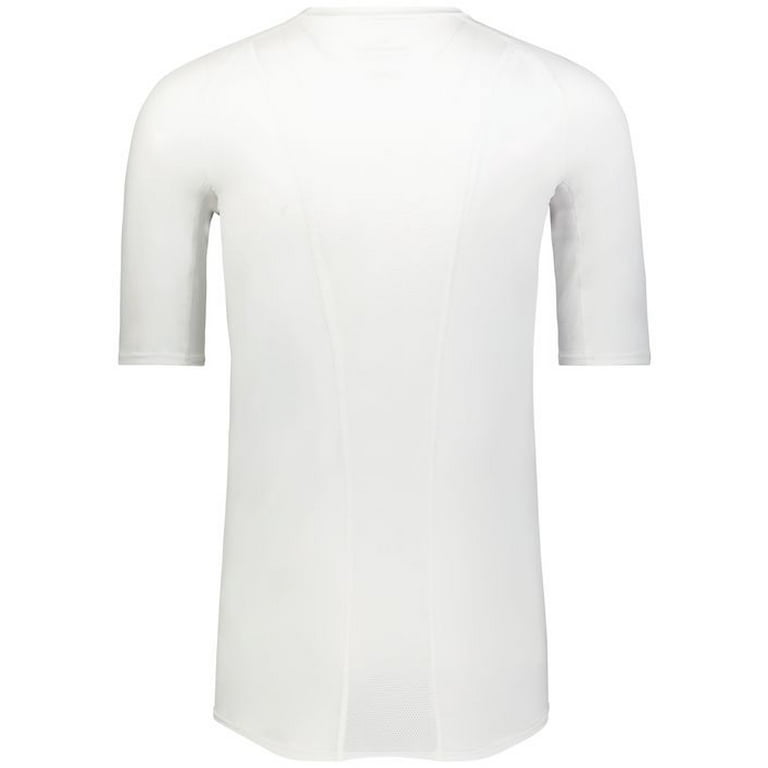 ◆DNSR◆ Crucial Half Sleeve White Russell Coolcore Half Sleeve Compression Tee - Walmart.com