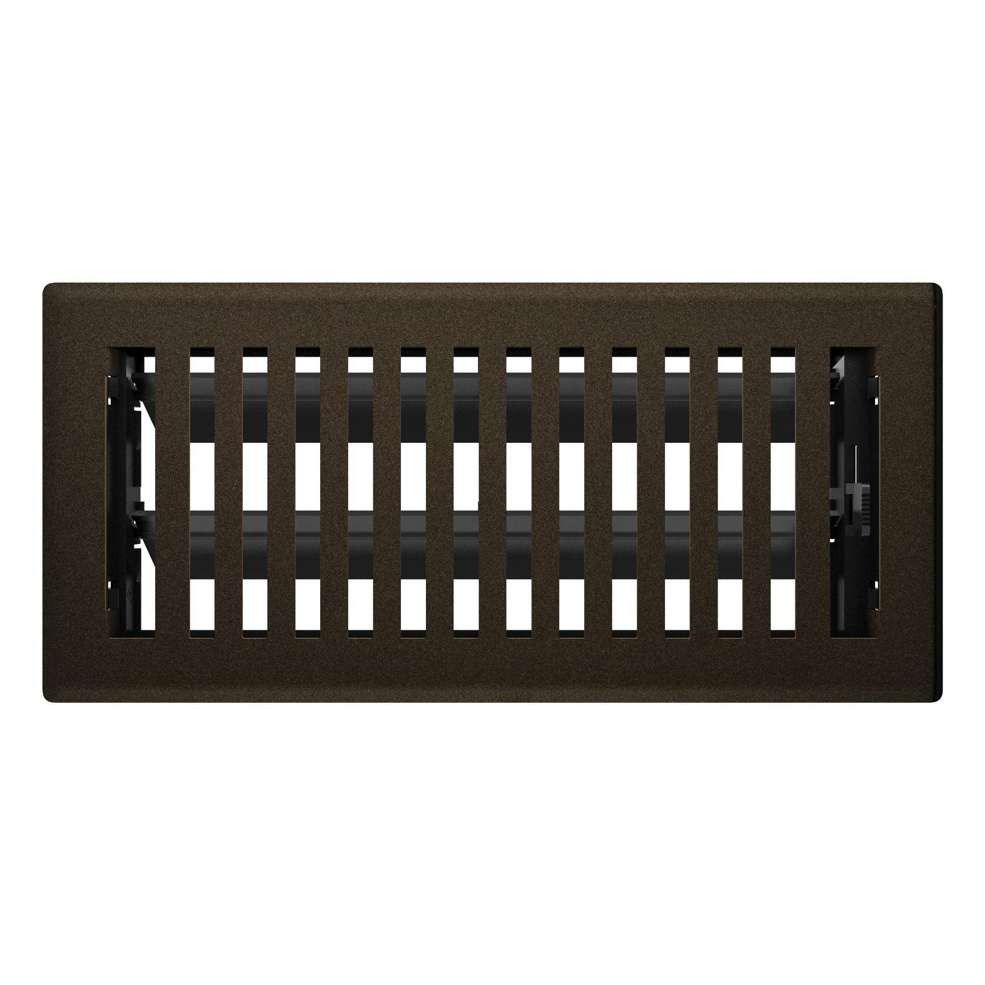 Imperial RG3434 4 x 10-Inch Montezuma Decorative Floor Register, Bronze Age, 5 Count