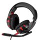 thumbnail image 5 of Auriculares Estéreo Usb Led De 3,5 Mm Auriculares Para Juegos De Pc Competitivos Bajos Con Micrófono Blackred Monstrate EL006507-00, 5 of 6