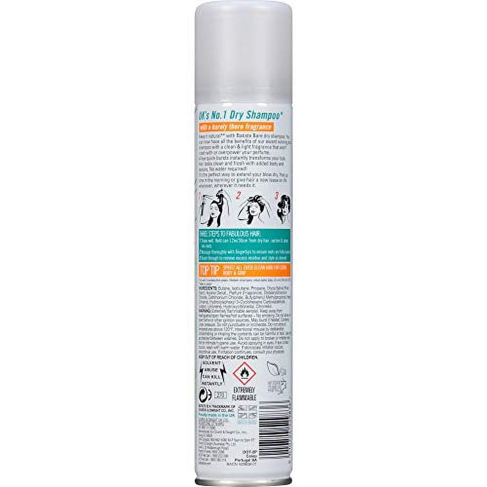 Batiste Dry Shampoo, Bare Fragrance, 6.73 fl. oz. PACK OF 6