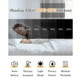 thumbnail image 5 of Anchor Gray Blackout Curtains 63 Inches Long for Bedroom, Modern Navy Blue White Striped Nautical Thermal Insulated Room Darkening Black Out Window Curtain Panels Grommet Drapes for Living Room, 5 of 8