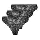 thumbnail image 2 of ONLY Braguitas brasileñas para mujer, paquete de 3 - ONLCHLOE LACE BRAZIL, encaje Negro XS (X-Small), 2 of 7