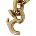thumbnail image 3 of Choco Moon 2pcs 5/16" x6' Leg G70 15" Long Shank J Hook Tow Chain, Flatbed Truck Trailer Safety Tow Chain 4700 lbs Working Load Limit, Towing Equipment, 3 of 11