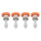 thumbnail image 1 of Almohadilla Para Pies De Máquina Cortadora, Nivelador De Piernas, 4 Piezas De Acero Inoxidable PVC, Evita Arañazos, Antideslizante Para Banco De Trabajo, 1 of 7