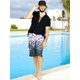 thumbnail image 2 of Short Playa y Alberca Hombre Estampado Traje Baño con Forro, 2 of 5