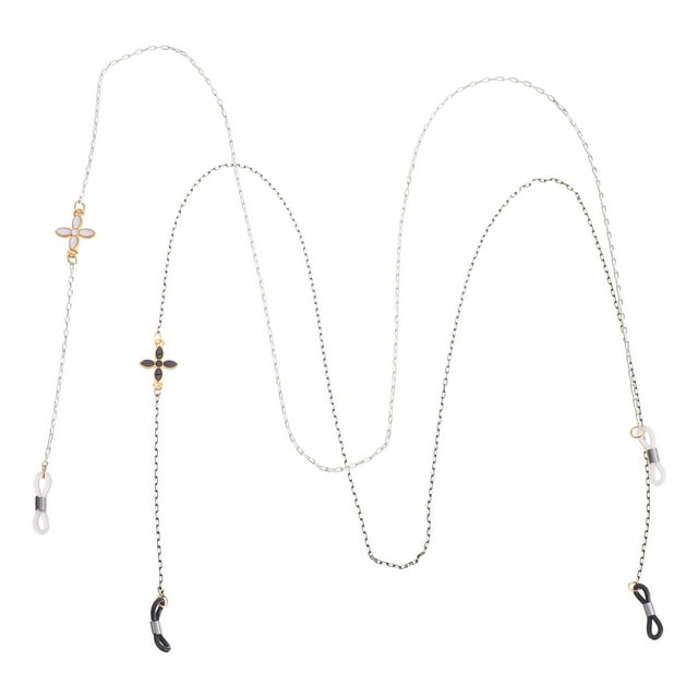 MasteelfCA 1pc Metal Eyeglasses Chain Non-slip Glasses Hanging Rope Hanging Chain