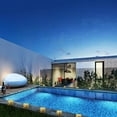 thumbnail image 5 of piezas de luz solar de ladrillo para exteriores, luces solares de cubo de hielo, luz solar LED brillante para jardín con encendido/apagado automático, lámpara de seguridad para patio, césped, camino,, 5 of 5