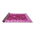 thumbnail image 2 of Ahgly Company Indoor Square Abstract Purple Modern Area Rugs, 5' Square, 2 of 4
