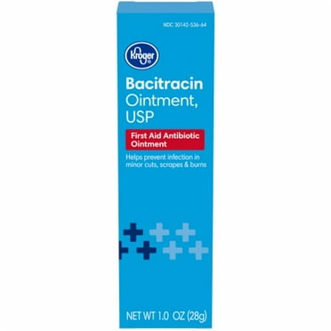 KR Bacitracin First Aid Antibiotic Ointment Box - 1 oz