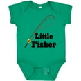 thumbnail image 3 of Inktastic Little Fisher Fishing Boys or Girls Baby Bodysuit, 3 of 5