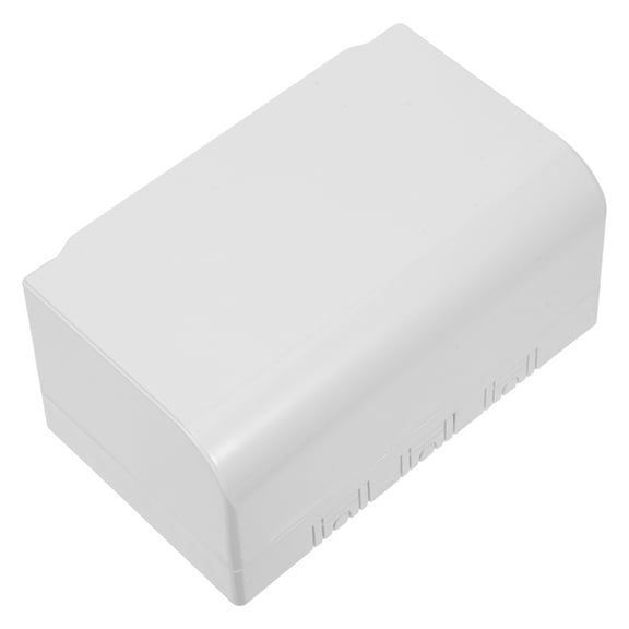 Soimiss White Waterproof Outdoor Socket Cover Double Outlet Weatherproof Electrical Box for Garden Use