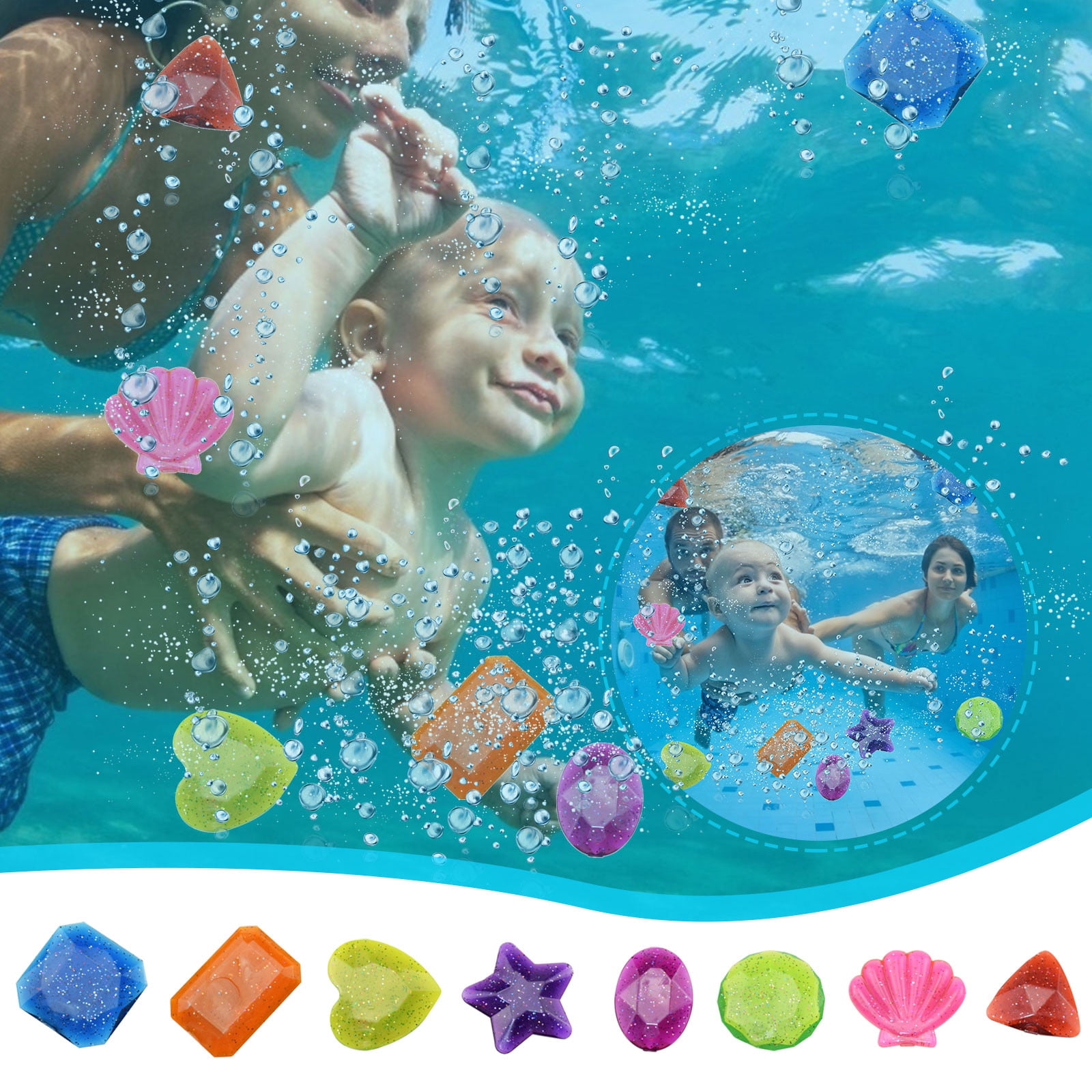 Juguete De Natación Anillos Buceo Conjuntos Para Niño 19pcs | Meses sin interés Juguete De Natación Anillos Buceo Conjuntos Para Niño 19pcs | Meses sin interés