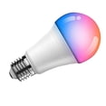 thumbnail image 4 of Bombillas LED inteligentes con WiFi y control por voz, cambio de color, luz cálida de 2700 K a 6500 K, regulables, E27, 9 W, 100-130 V, 4 of 14