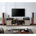 thumbnail image 4 of Bowery Hill Rustic Wood 72-Inch TV Stand in Chestnut Brown Finish, 4 of 7