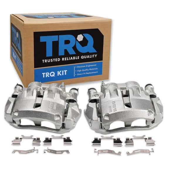 TRQ Front Brake Caliper Set Compatible with 2014-2020 Ram ProMaster 1500 ProMaster 2500 ProMaster 3500