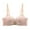 Beige, variant on Kaemgyyd Seamless Bras for Women Front Closure Adjustable Spaghetti Strap Sport Bra Fashion Full Coverage T-Shirt Bras for Yoga