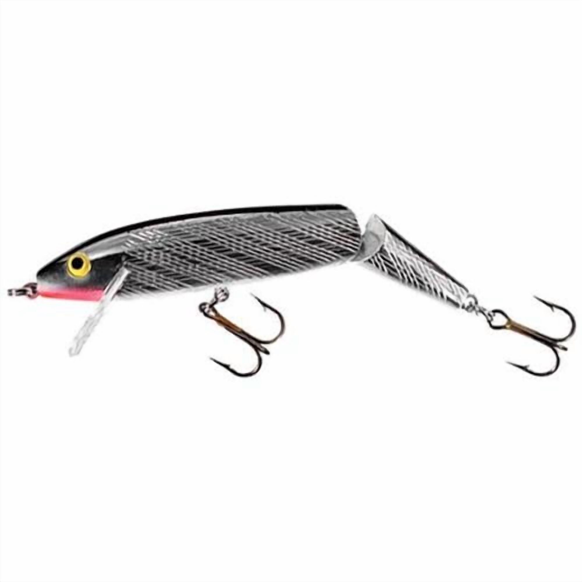 Leurre De Pêche Vintage Rebel Minnow Floater Noir/argent 5 1/2